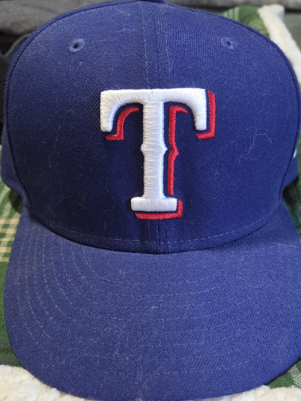 New Era Blue Baseball Cap with White Embroidered Logo